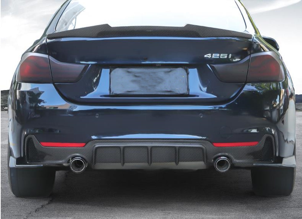 BMW F30, F32 F33 Rear Bumper Diffuser