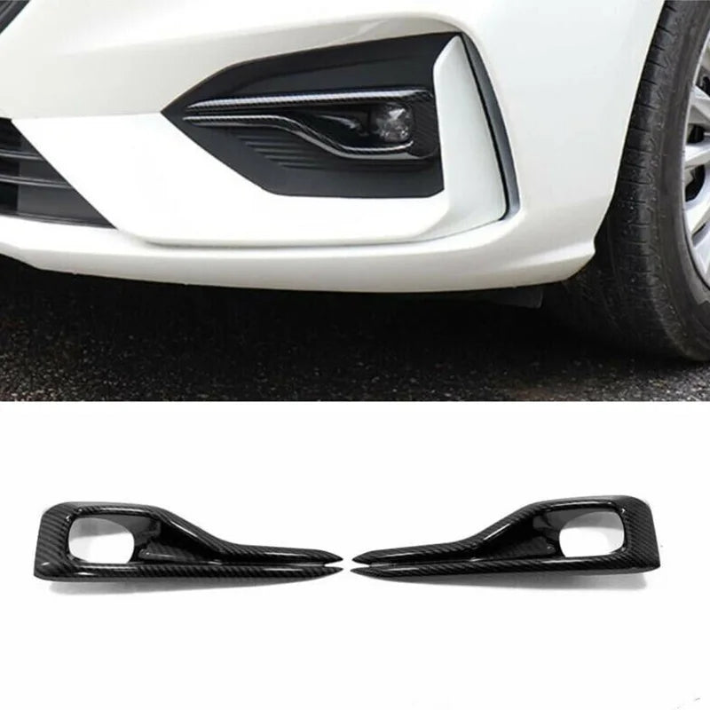 Focus MK3 & 3.5 Fog Light Surrounds, Gloss Black or Carbon Fiber Effect