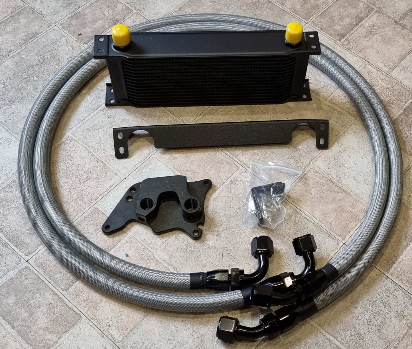 Fiesta ST MK6 Custom Power Steering Cooler