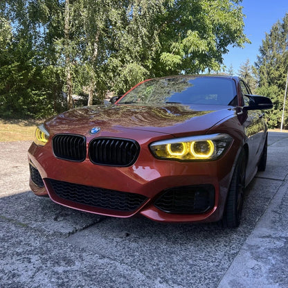 BMW Yellow Daytime Running Lights, 1 Series 2015+