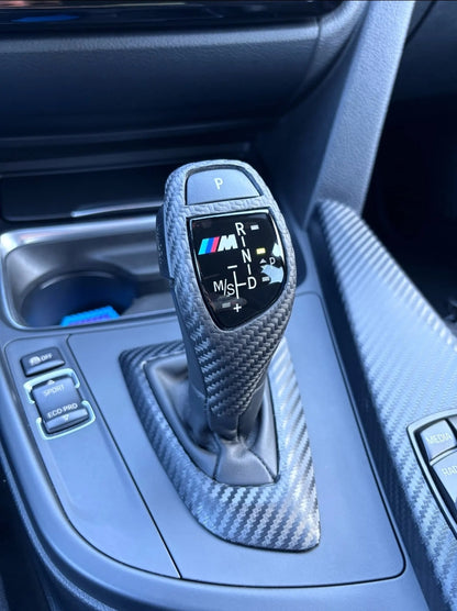 BMW Carbon Fibre Shift Knob Cover