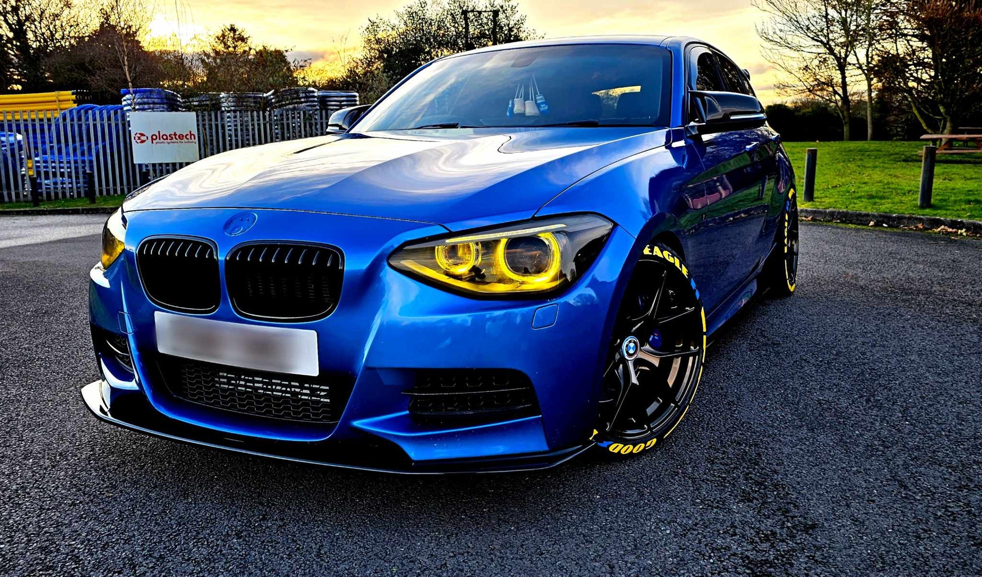 BMW 1 Series CSL Style Yellow Daytime Running Lights F20, F21, F40 DRL - #from Airtec, Pumaspeed & Laird Performance# - CCS - Essex