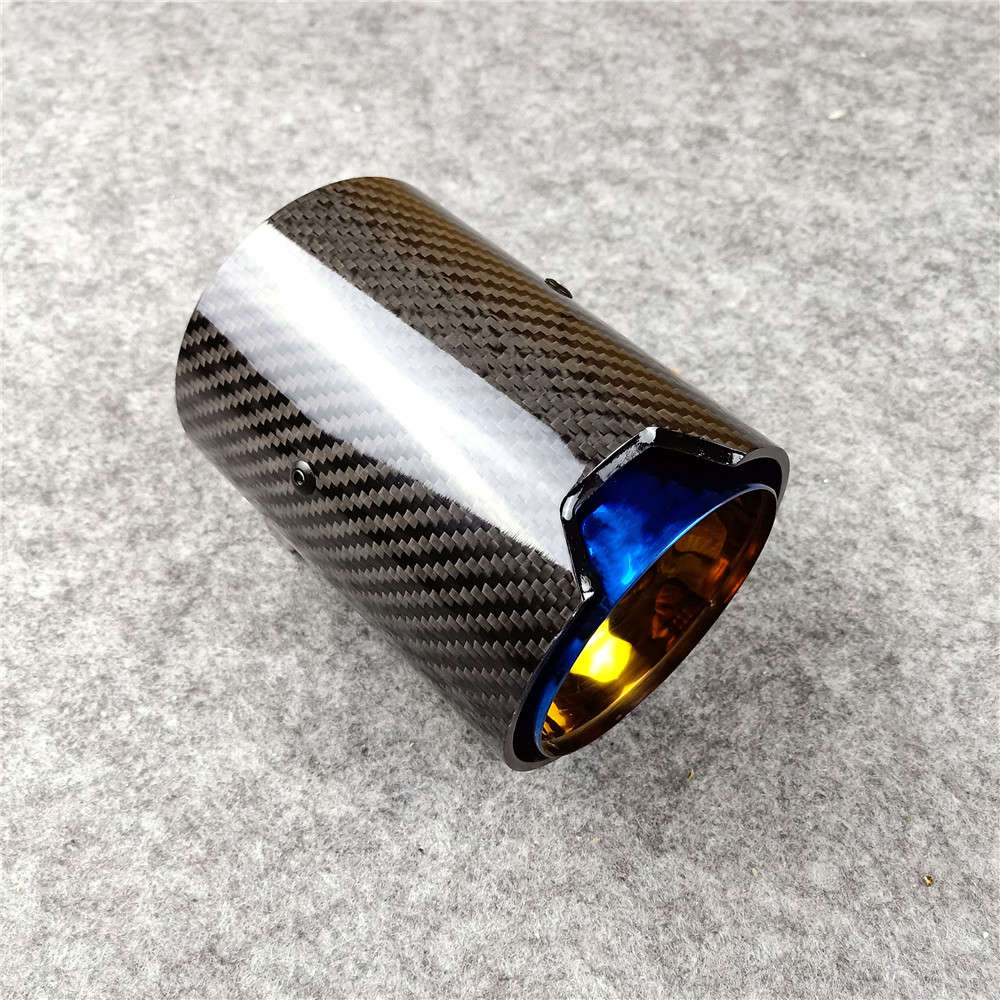 BMW Carbon & Blue Exhaust Tips - #from Airtec, Pumaspeed & Laird Performance#- CCS-Essex