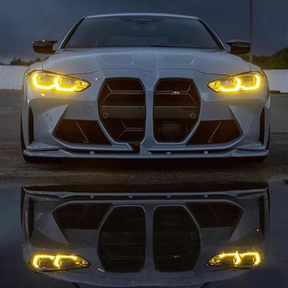 BMW CSL Style Yellow Daytime Running Lights G20, G21, G22, G23, G26 G30, G80, G82 G83 G87 - Daytime Running Lights - #from Airtec, Pumaspeed & Laird Performance# - CCS - Essex