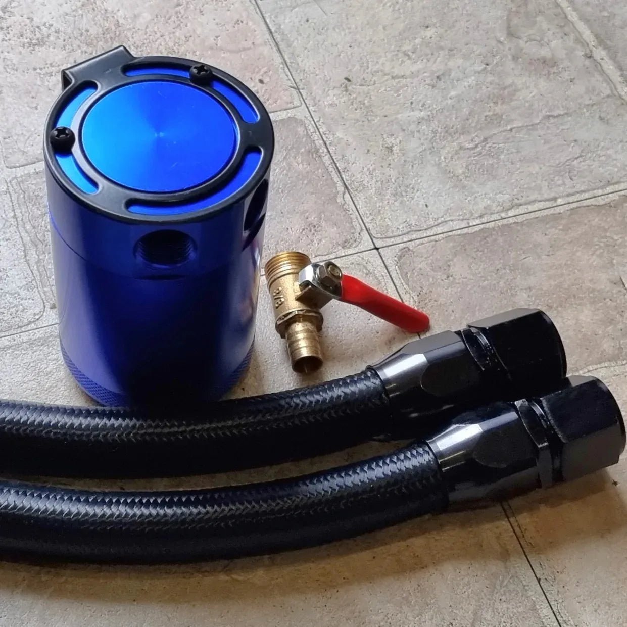 Audi S3, S4 AN Fittings Custom Made Oil Catch Tank Kit - #from Airtec, Pumaspeed & Laird Performance#- CCS-Essex