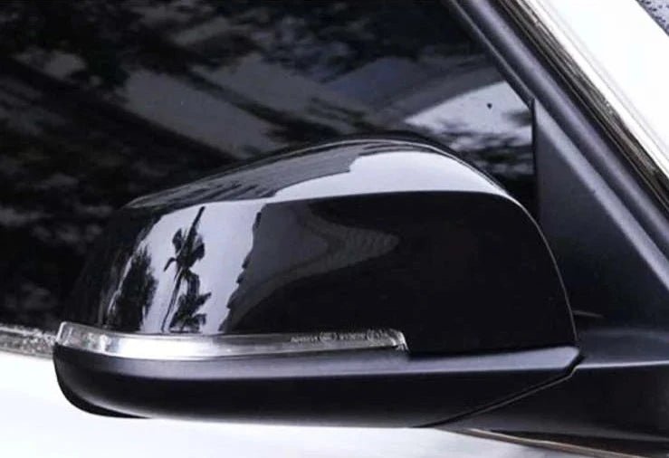 BMW 1,2,3,4 & 5 Series Gloss Black M4 Style Mirror Covers - #from Airtec, Pumaspeed & Laird Performance#- CCS-Essex