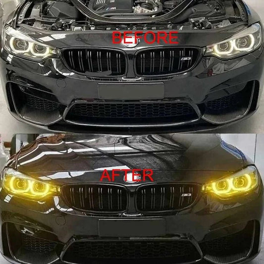 BMW CSL Style 4 Series F32, F34, F36 Yellow LED DRL 2014-2017 - #from Airtec, Pumaspeed & Laird Performance#- CCS-Essex