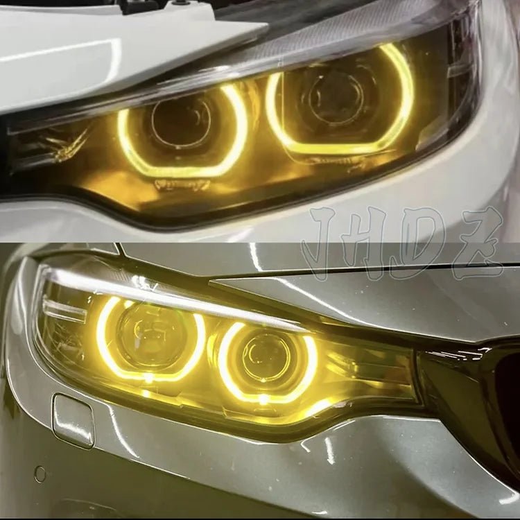 BMW CSL Style 4 Series F32, F34, F36 Yellow LED DRL 2014-2017 - #from Airtec, Pumaspeed & Laird Performance#- CCS-Essex