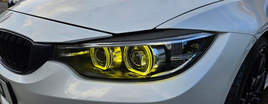 BMW CSL Style Yellow DRL For Aftermarket Headlights - #from Airtec, Pumaspeed & Laird Performance#- CCS-Essex