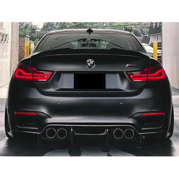 BMW M4 F82 PSM Style Rear Spoiler Lip (Gloss Black) - #from Airtec, Pumaspeed & Laird Performance#- CCS-Essex