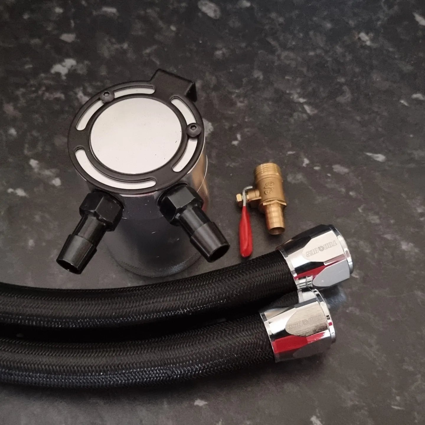 Fiat 500 Custom Made Oil Catch Tank Kit - #from Airtec, Pumaspeed & Laird Performance#- CCS-Essex