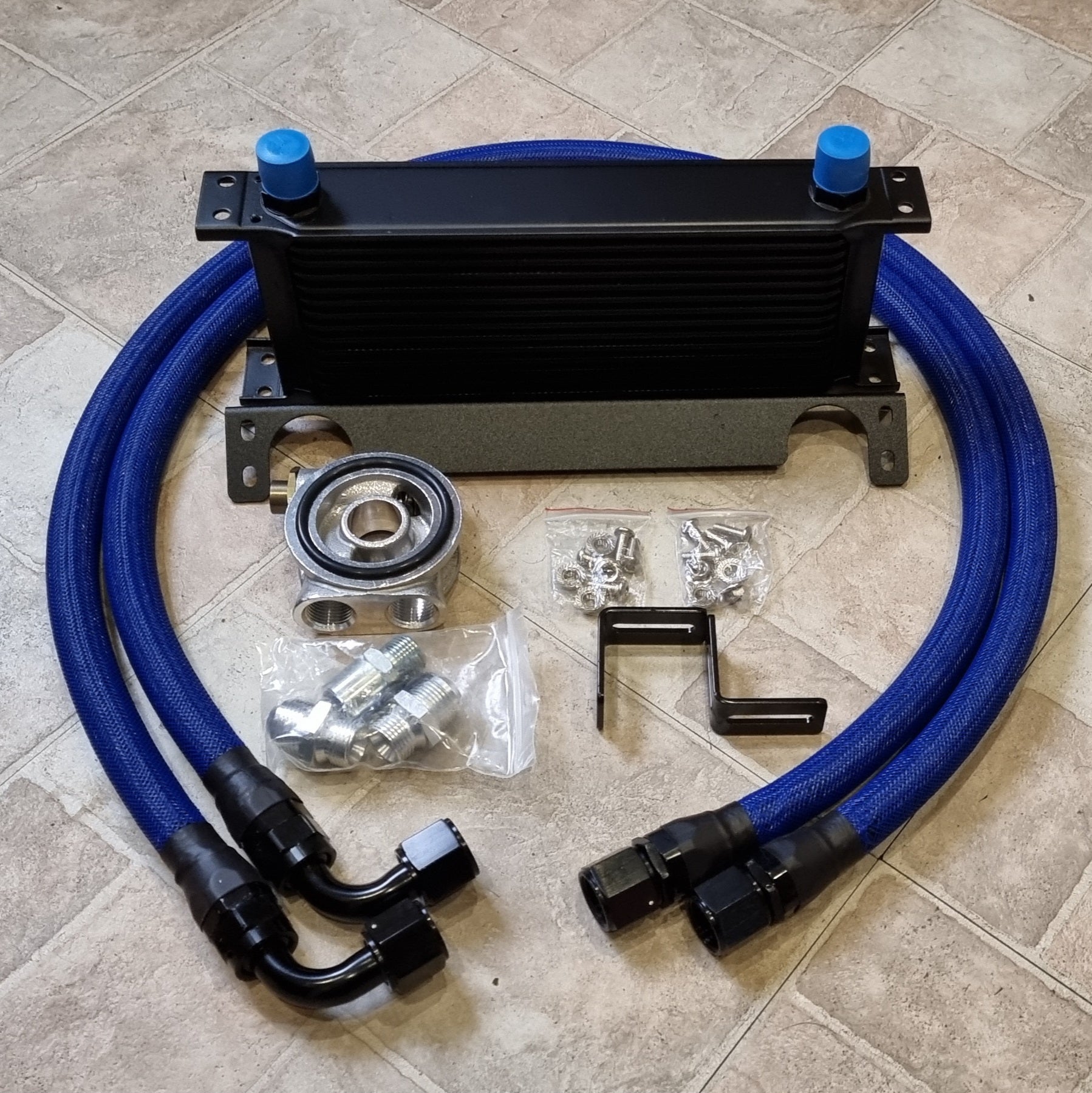 Fiesta MK6 ST/ZS Custom Oil Cooler Kit - #from Airtec, Pumaspeed & Laird Performance#- CCS-Essex