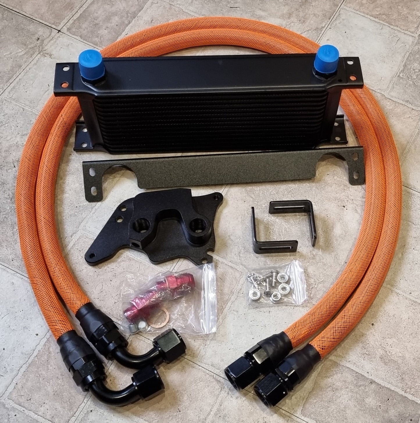 Fiesta MK6 ST/ZS Custom Oil Cooler Kit - #from Airtec, Pumaspeed & Laird Performance#- CCS-Essex