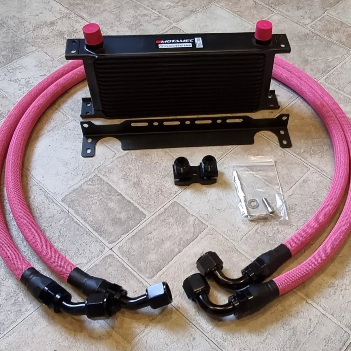 Fiesta MK7/7.5 & Focus RS/ST MK3 Custom Oil Cooler Kit With AN Fittings - #from Airtec, Pumaspeed & Laird Performance#- CCS-Essex