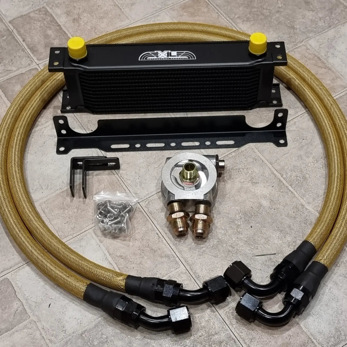 Focus MK2 ST & RS Custom Made Oil Cooler Kit - #from Airtec, Pumaspeed & Laird Performance#- CCS-Essex