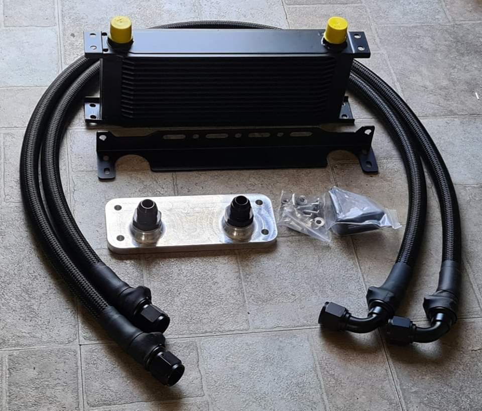 Focus MK2 ST & RS Custom Made Oil Cooler Kit - #from Airtec, Pumaspeed & Laird Performance#- CCS-Essex