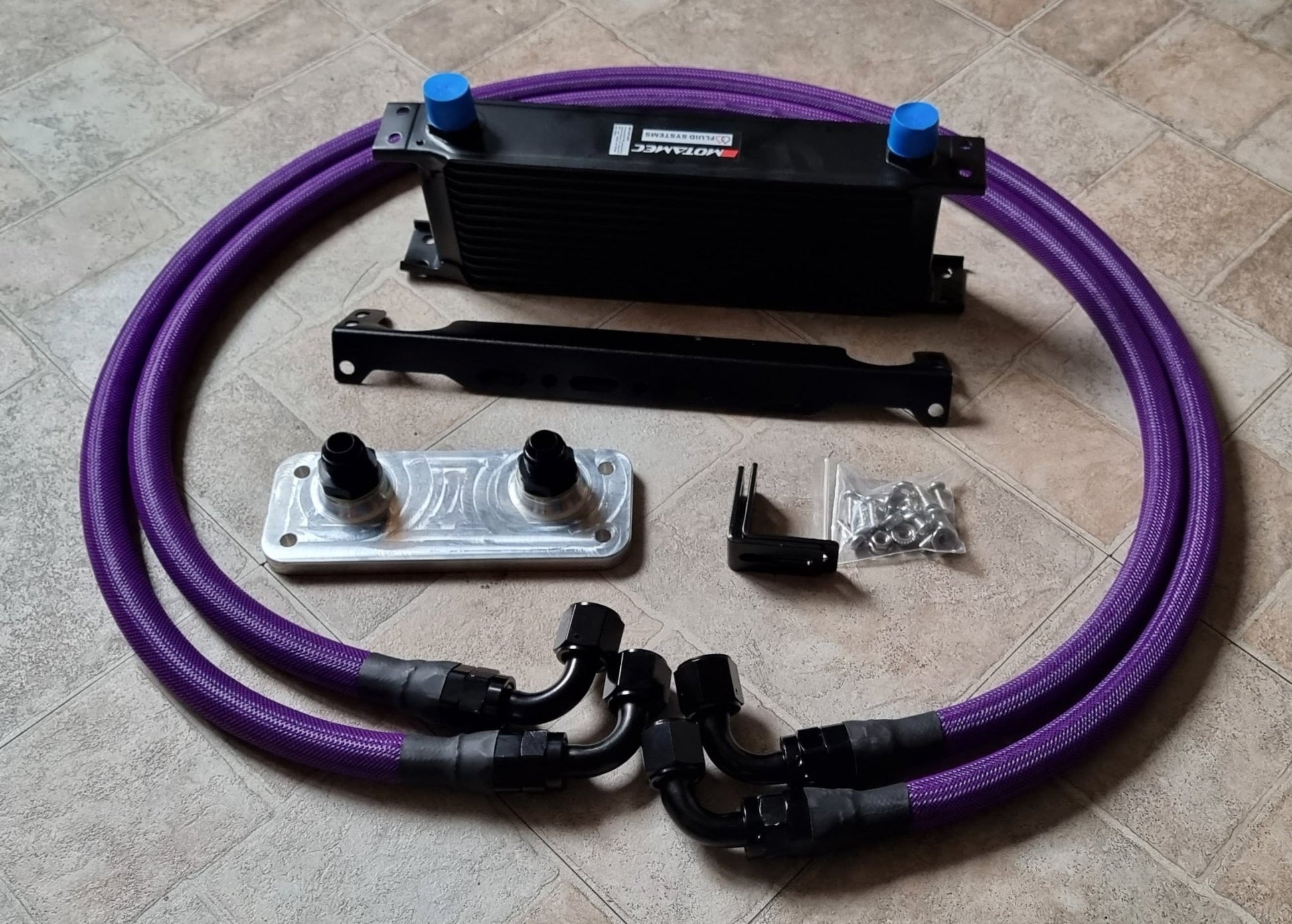 Focus MK2 ST & RS Custom Made Oil Cooler Kit - #from Airtec, Pumaspeed & Laird Performance#- CCS-Essex