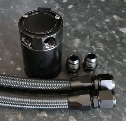 Focus MK3 All Model AN Fittiings Custom Oil Catch Tank Kit - #from Airtec, Pumaspeed & Laird Performance#- CCS-Essex