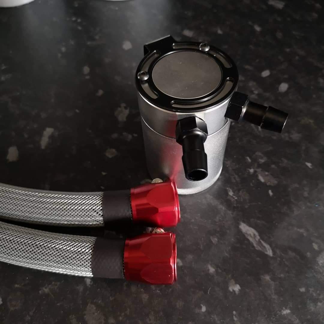 Focus MK3 ST/RS PCV Push Fittings Custom Oil Catch Tank Kit - #from Airtec, Pumaspeed & Laird Performance#- CCS-Essex