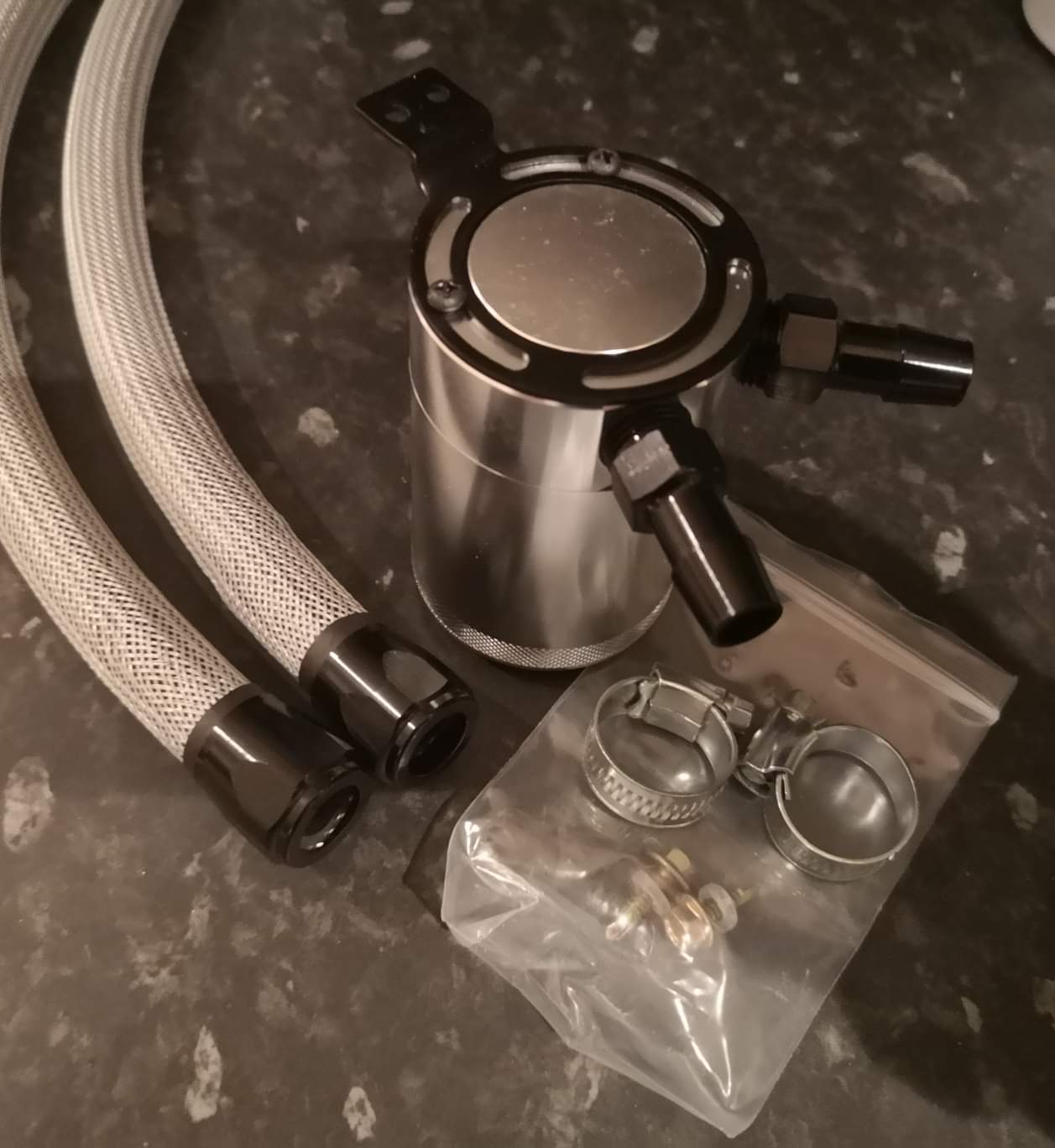 Focus MK3 ST/RS PCV Push Fittings Custom Oil Catch Tank Kit - #from Airtec, Pumaspeed & Laird Performance#- CCS-Essex