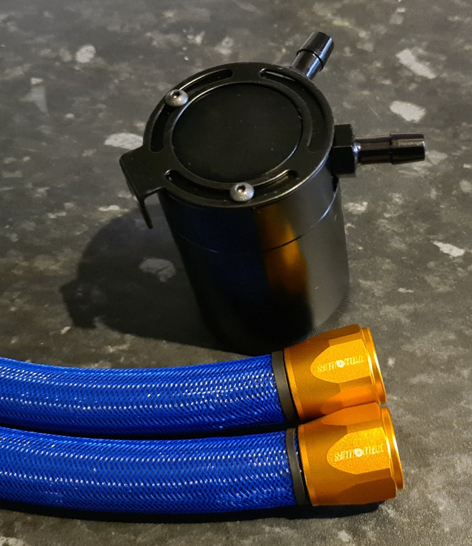 Focus MK3 ST/RS Push Fittings, CCV Custom Made Oil Catch Tank Kit - #from Airtec, Pumaspeed & Laird Performance#- CCS-Essex