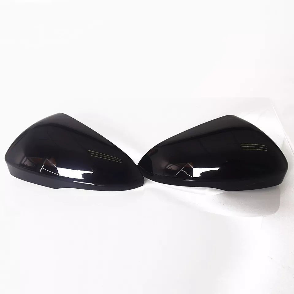 Focus MK4 2019-2022 Gloss Black & Carbon Fibre Effect Mirror Covers - #from Airtec, Pumaspeed & Laird Performance#- CCS-Essex