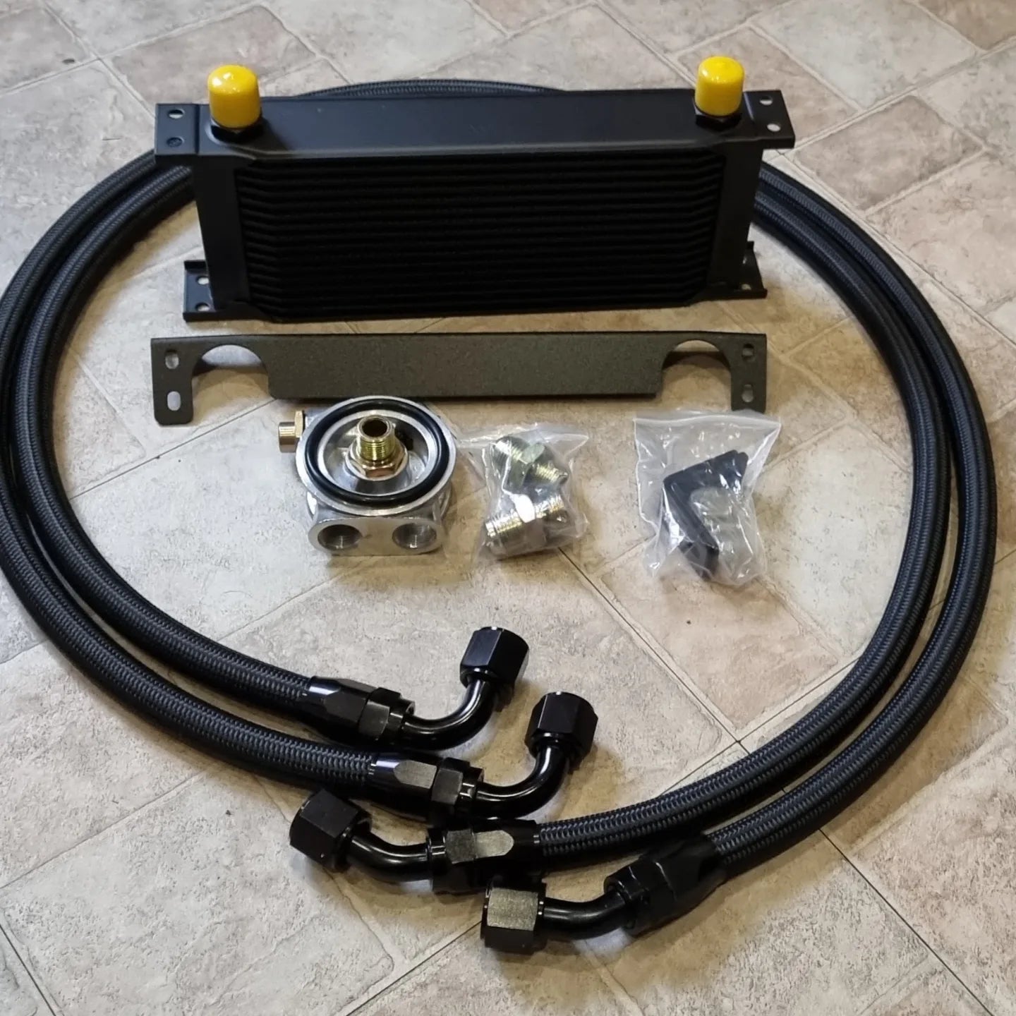 Focus MK4 ST Custom Made Oil Cooler Kit - #from Airtec, Pumaspeed & Laird Performance#- CCS-Essex