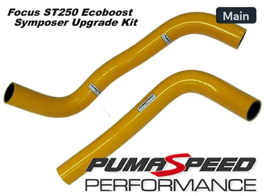 Focus ST250 Ecoboost 2 piece Silicon Symposer Hose Upgrade - Pumaspeed Pro Silic - #from Airtec, Pumaspeed & Laird Performance#- CCS-Essex