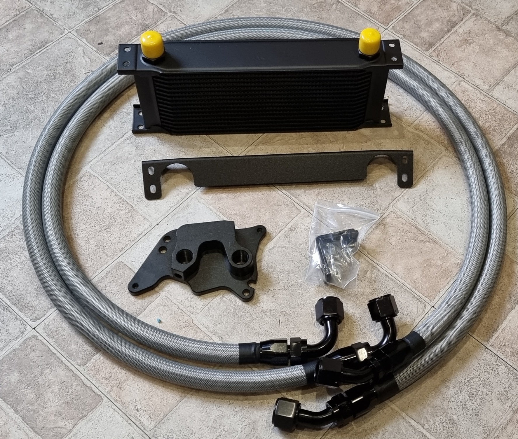 Ford Fiesta & Focus ST& RS Thermostatic Oil Cooler Kit With Gauge Ports - #from Airtec, Pumaspeed & Laird Performance#- CCS-Essex