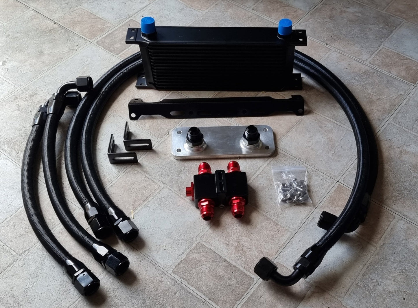 Ford Focus MK2 ST225 & RS Thermostatic Oil Cooler Kit - #from Airtec, Pumaspeed & Laird Performance#- CCS-Essex