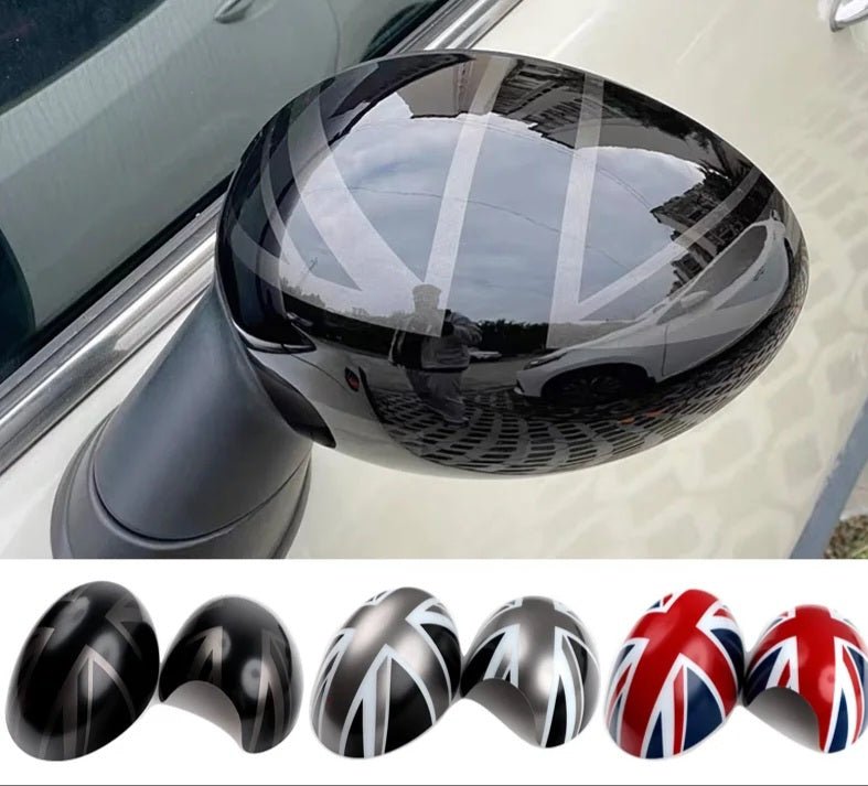 Mini R & F Series Flag Mirror Covers - #from Airtec, Pumaspeed & Laird Performance#- CCS-Essex