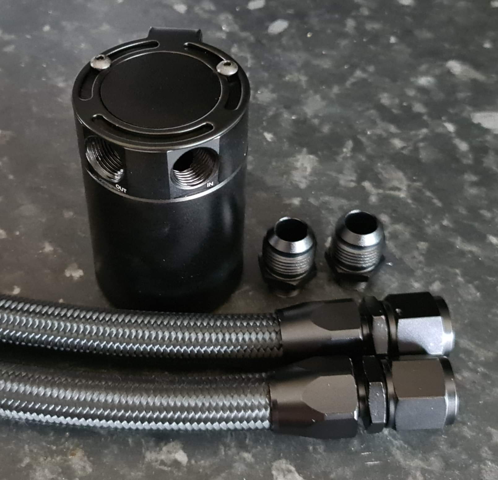 Peugeot Custom Made Oil Catch Tank Kit AN Fittings - #from Airtec, Pumaspeed & Laird Performance#- CCS-Essex