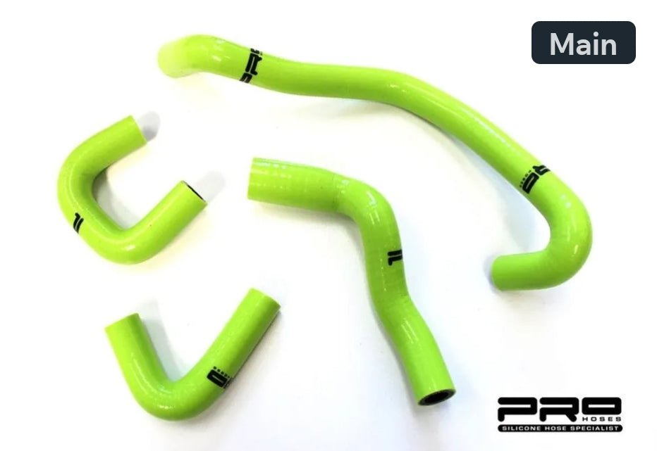 Pro Hoses Four-Piece Silicone Visual Hose Kit Upgrade for Focus Mk3 ST 250 - #from Airtec, Pumaspeed & Laird Performance#- CCS-Essex