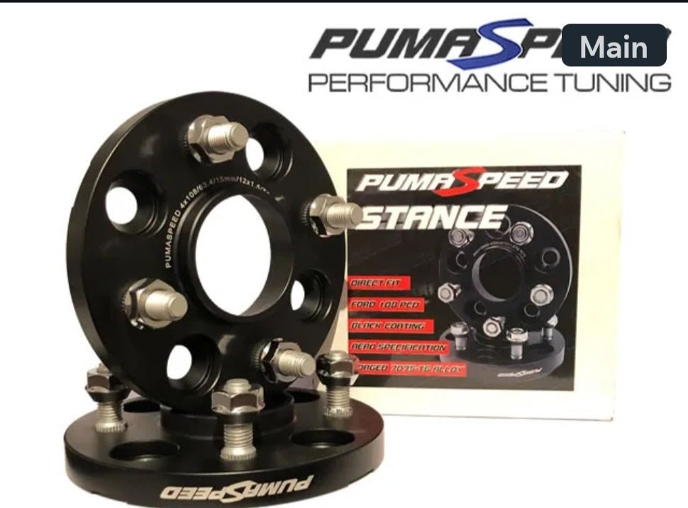 Pumaspeed Racing 15mm 4 Stud Wheel Spacers - Fiesta ST180 Mk7 - #from Airtec, Pumaspeed & Laird Performance#- CCS-Essex