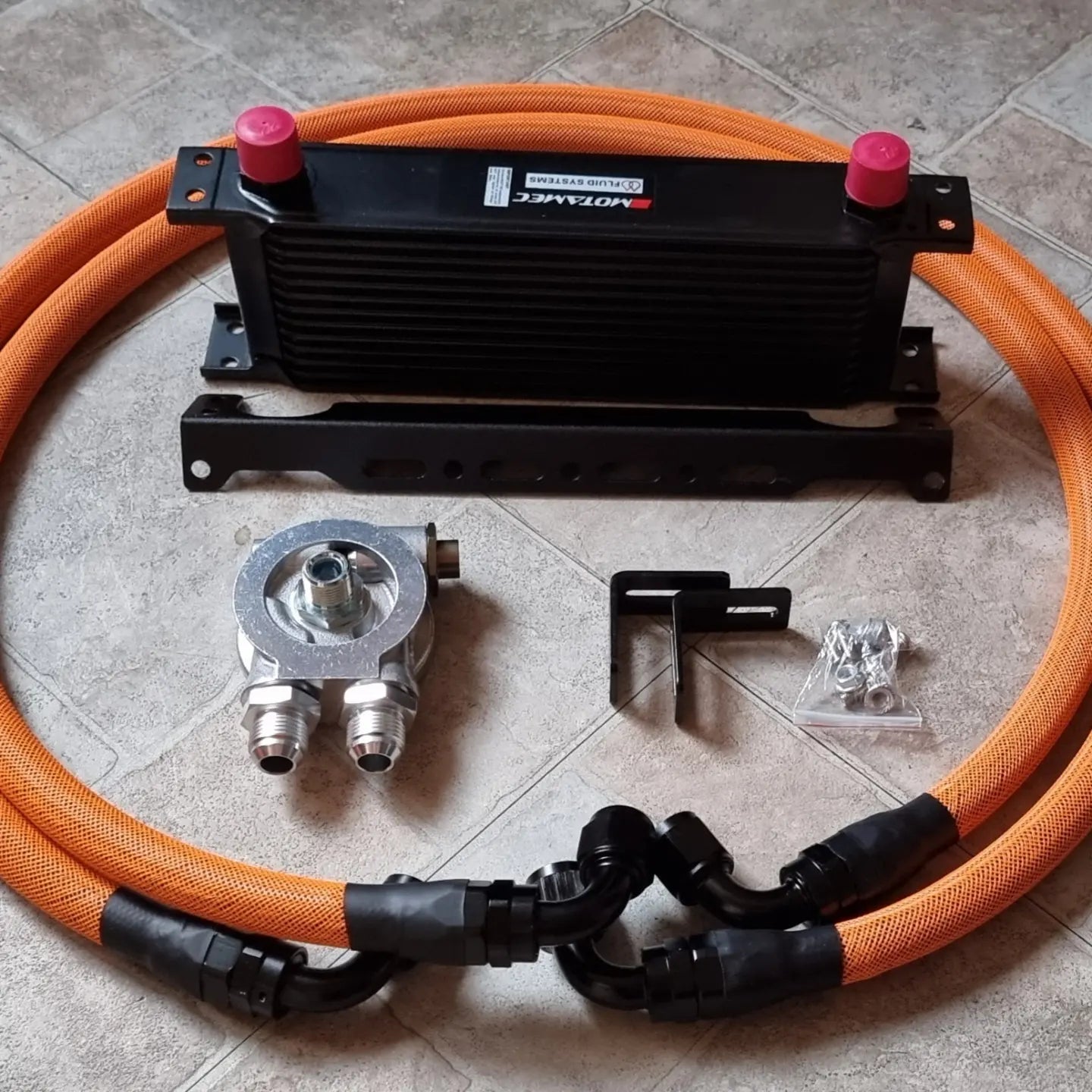 Renault Meglio Custom Oil Cooler Kit - #from Airtec, Pumaspeed & Laird Performance#- CCS-Essex