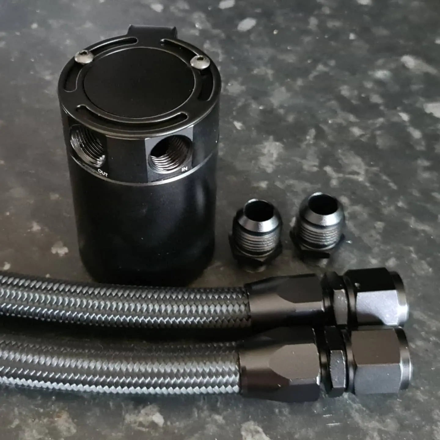 Subaru/Toyota BRZ, GT86, Custom Oil Catch Tank Kit With AN Fittings - #from Airtec, Pumaspeed & Laird Performance#- CCS-Essex