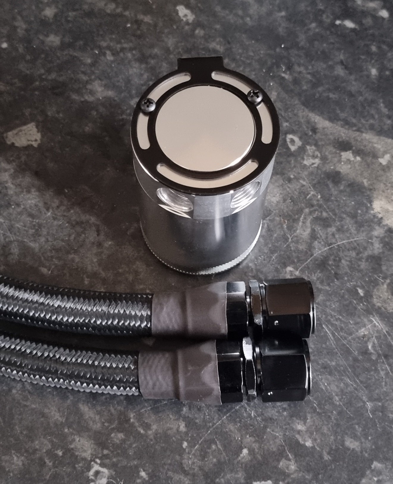 Universal AN Fittings Custom Made Oil Catch Tank Kit - #from Airtec, Pumaspeed & Laird Performance#- CCS-Essex