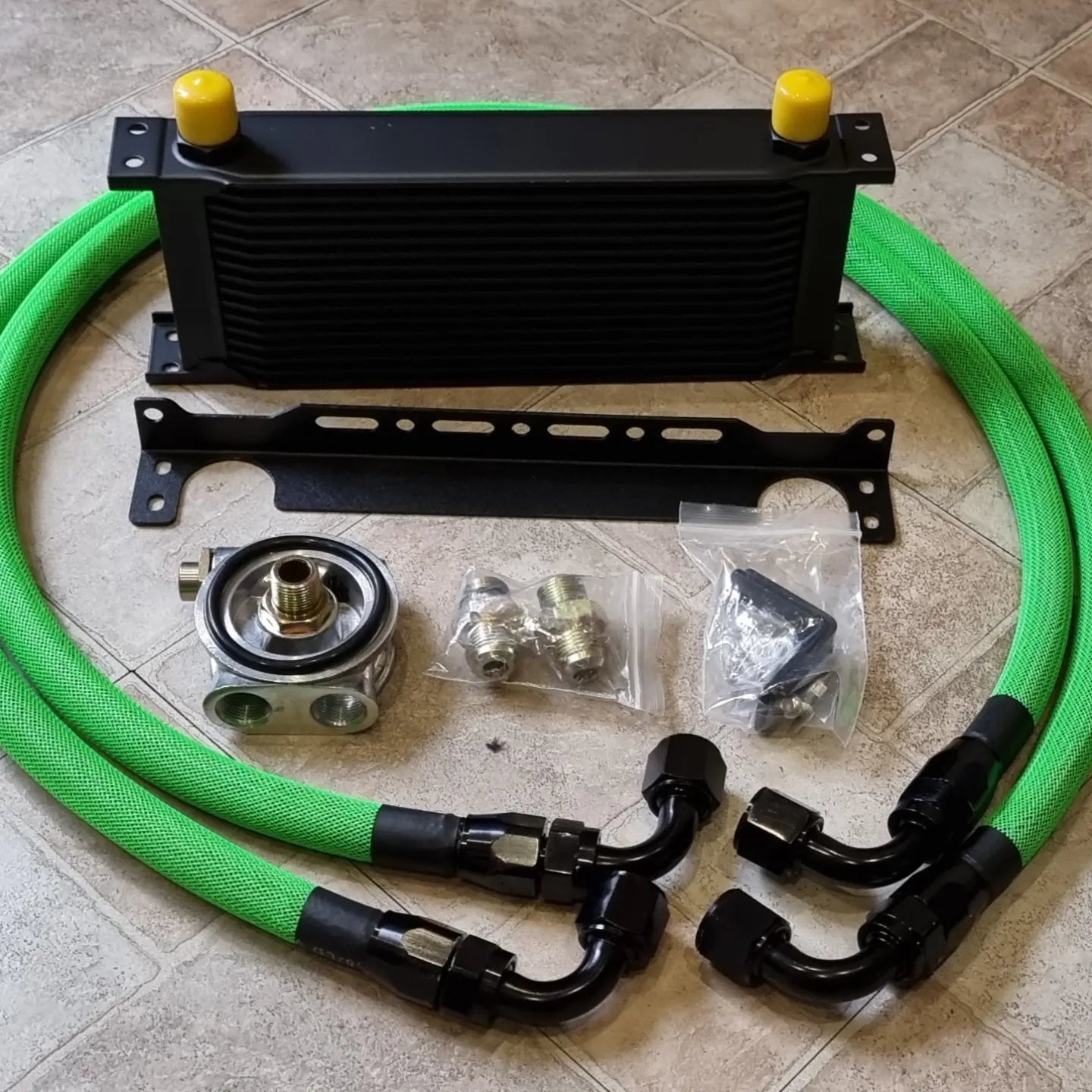 VW 1.8T Custom Oil Cooler Kit - #from Airtec, Pumaspeed & Laird Performance#- CCS-Essex